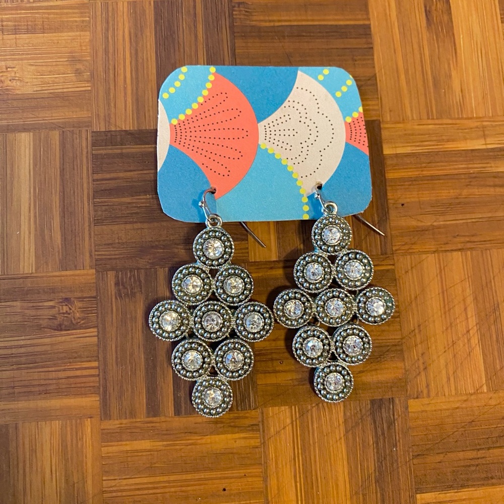 Dangly Gem Earrings